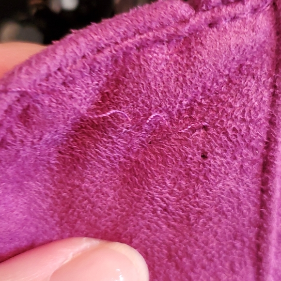 💜 Tan Jay faux suede jacket EUC - Picture 6 of 6